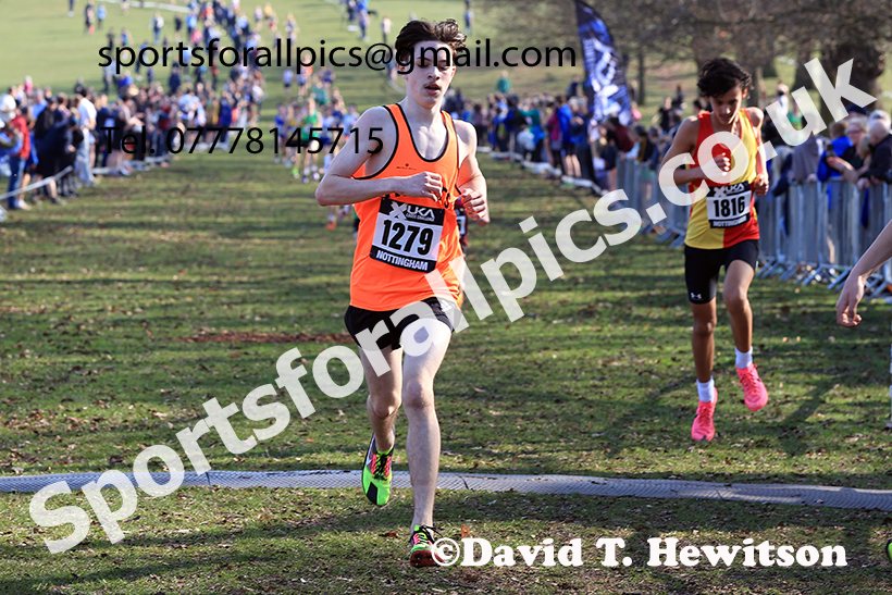 Boys under-13s 2025 UK CAU Inter Counties Cross Country Champs., Wollaton Park, Nottingham. Photo: David T. Hewitson/Sports for All Pics